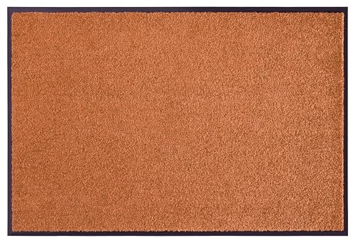 Hanse Home Fußmatte (S-XXL) 40x60cm – 12 Farben – Fussmatte Outdoor Schmutzfangmatte Türmatte Waschbar & Wetterfest rutschfest für Eingangsbereich & Außenbereich – Orange