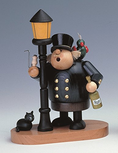 Rudolphs Schatzkiste Smoking figure drunk captain 24 cm smoke figure Räuchermännel smoking man Erzgebirge