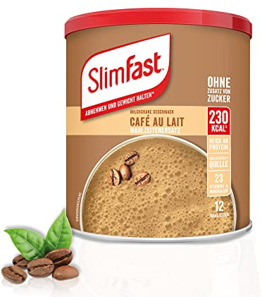 Slim Fast Pulver Cafe au Lait,438g