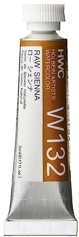 Holbein Aquarellfarben: 5?ml Tube Raw Sienna
