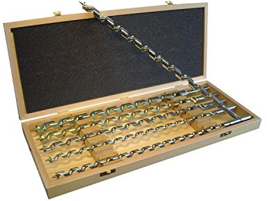FISCH Schlangenbohrer-Satz Elite SP Länge 460 mm 6-teilig in Holzkassette