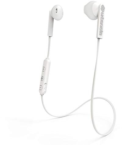 Urbanista 26809 Berlin magnetische Bluetooth-Kopfhörer [KABELLOSE Freiheit], bis zu 4 Stunden Wiedergabezeit, Telefonieren per Mikrofon - Fluffy Cloud