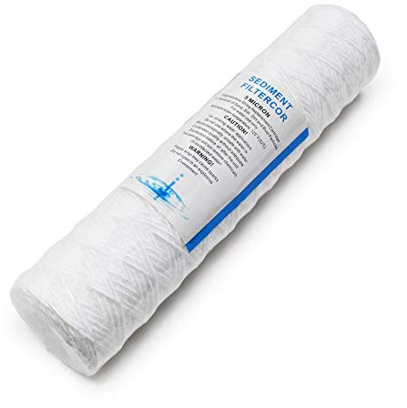 Naturewater PPW-10A Cartucho filtrante de sedimentos 5µ 10 254mm Repuesto para filtro de agua