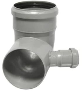 Valsir Curva in PP per Scarico WC HTB con Attacco Bicchiere SX 110/50mm