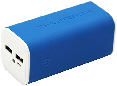 THUMBOX 10400mA Power Bank Charger for Laptop/Netbook/Tablet/iPad/iPhone/iPod/Blackberry/Smartphone/Portable Device - Navy Blue