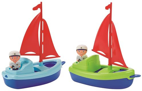 Ecoiffier - Segelboot mit Figur, Boot erhältlich, separat und zufällig verkauft, ab 18 Monaten (7600015145)