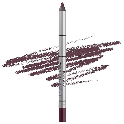 IMPALA | Wasserdichter cremiger Eyeliner Lila 316 | Präziser Strich oder rauchiger Effekt | Dichte, cremige Textur, leicht aufzutragen | Intensive, lang anhaltende und wasserfeste Farbe