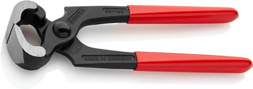 Knipex Carpenters' Pincers black atramentized, plastic coated 160 mm (self-service card/blister) 50 01 160 SB