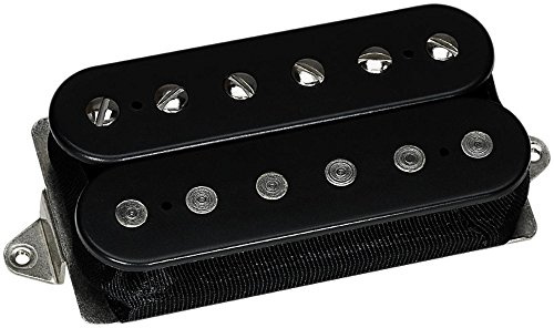DiMarzio DP 256FBK Illuminator Neck Humbucker, E-Gitarren Tonabnehmer, Schwarz