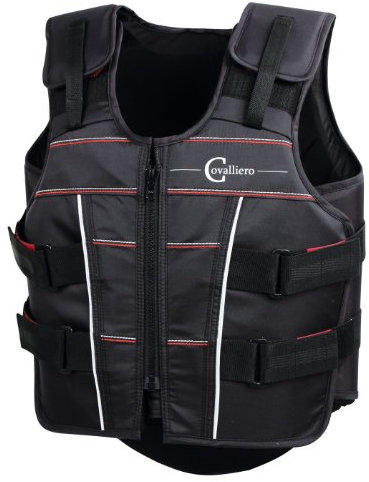 Kerbl Sicherheitsweste Protecto Light, Schwarz, M, 323087