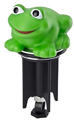 WENKO 21449100 Abfluss-Stopfen Pluggy 3D Frosch