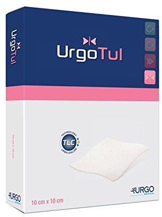 Urgotul 99XX0372 Wundkompresse, 10 x 10 cm, 10 Stück