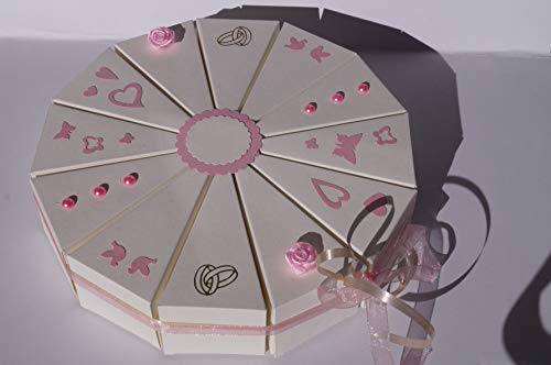 Hochzeit Geldgeschenkverpackung Verpackung Geld verschenken Tolle Torte Geldgeschenkverpackung aus Papier zur GoldHochzeit, Geld verschenken, Geschenkverpackung