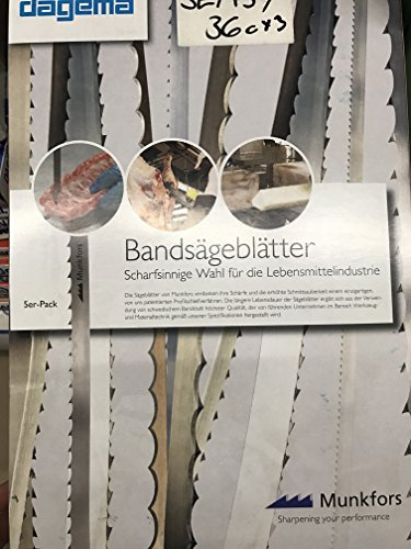 Bandsägeblatt Supra 5er Pack Fleischsägeblatt Knochensägeblatt Metzgerbedarf, Wunsch:1760x15x0.45mm