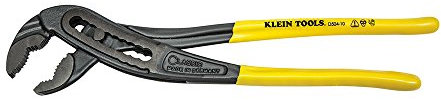 Klein Tools D504-12 Classic Klaw Pump Pliers, 12-Inch, Yellow