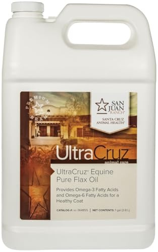 UltraCruz® Equine Pure Flax Oil, 1 Gallon