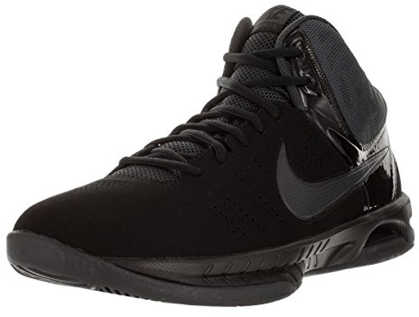 Nike Air Visi Pro VI Nubuck Mens Basketball shoes, Black/Anthracite, Size 9.5