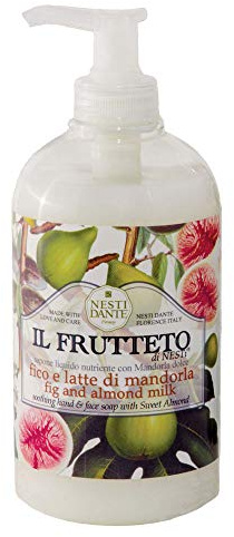 Nesti Dante Il Frutteto Fig & Almond (Liquid Soap/Flüssigseife 500 ml, Unisex, für alle Hauttypen geeignet) 661211