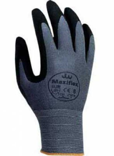 ATG 5er Pack 'MaxiFlex Ultimate' (34-875) Nylon-Strickhandschuhe, Kat. 2, 3/4 beschichtet, Größe 7