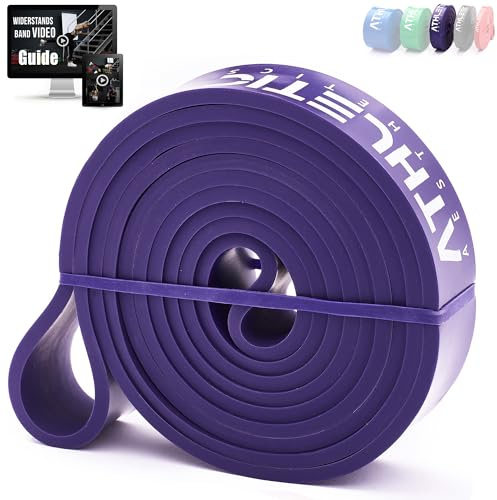 ATHLETIC AESTHETICS Premium Resistance Bands - Widerstandsbänder - Fitnessbänder Set für Ganzkörpertraining + PDF Guide