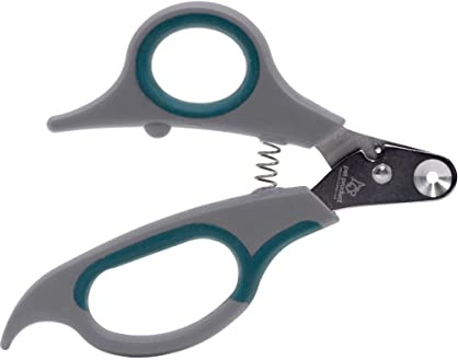 Zen Clipper Haustier-Nagelknipser für Hunde – Hunde-Nagelschneider für sicherere Fellpflege – sauberer, leiser und einfach zu bedienender Krallentrimmer aus Edelstahl – (3 mm Loch)