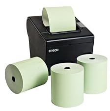 Rouleaux de papier thermique 80 x 80 x 80 mm vert (20 rouleaux)