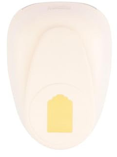 Vaessen Creative Perforadora de Papel, Etiqueta Festoneada, Talla XXXL, Para Proyectos DIY, Scrapbooking, Creación de Tarjetas y Más