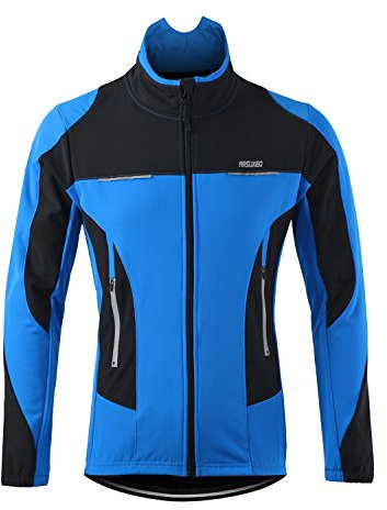 M.Baxter Fahrradbekleidung Herbst Winter Fahrrad Trikot Regenjacke Wasserdicht Winddicht Atmungsaktiv Warm Fleece Jacke