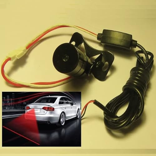 Car Laser Rear Fog Light Warning Lamp Anti-Collision Taillight