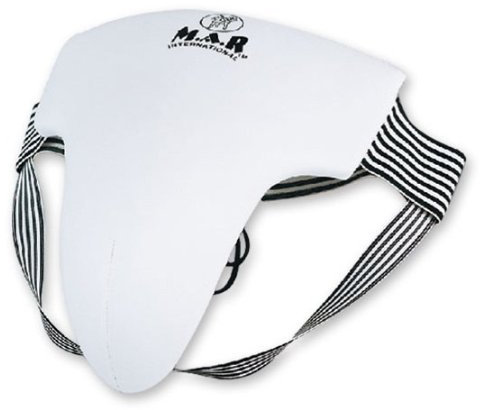 Men Groin Guard Protector Banana Cup High Density Shock Absorbing Foam Padding and Elasticated Straps Taekwondo Groin Cup Muay Thai Groin Protector Sparring Gear, Lower Stomach Protection