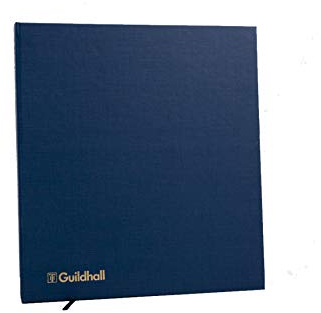 Exacompta Guildhall Livre de comptes 160 pages 5 Colonnes de débit
