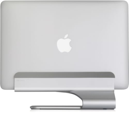 Rain Design 10037 mTower Soporte Vertical Stand para MacBook - MacBook Pro - Soporte Laptop - Soporte Ordenador - Laptop Stand - Soporte de Portátil Plata