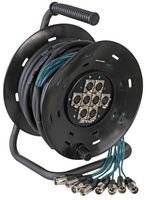 XLR MULTICORE, DRUM, 8WAY 25M PLS00035 By PULSE by Best Price Square