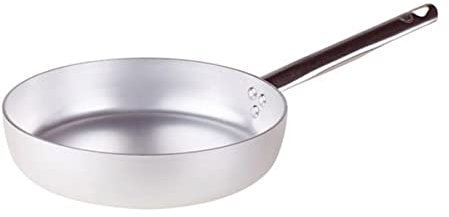 Pentole Agnelli ALMA11140 Padella per Friggere, aluminio, Acero, Argento, 40 Centimeters cm
