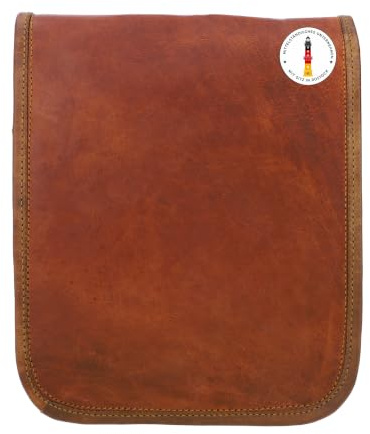 Gusti Umhängetasche Leder - Helen Handtasche Ledertasche Schultertasche Vintage Braun Leder Damen Herren Unisex