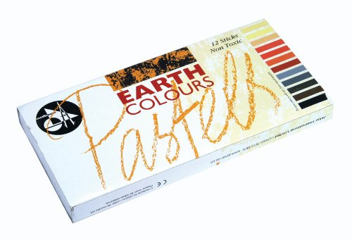 Jakar Earth Colours Pastell-Kreide (sortiert,12 Stück)