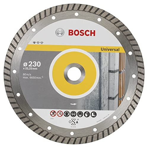 Bosch 10x Disque à tronçonner diamant PRO Multi Material, alésage 22,23 mm