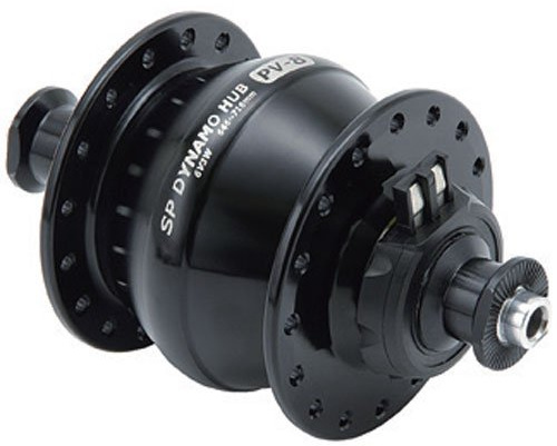 syatta-puresizyon Ultra Small Dynamo Hub PV – 8 Black