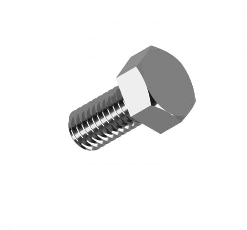 25 Edelstahl V2A Sechskantschrauben ISO 4017 A2-70 M18x55