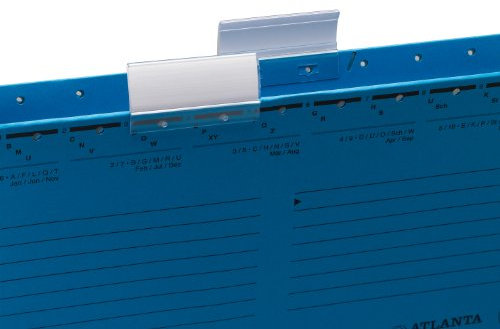 Jalema 2584960000 Atlanta Vario-Reiter, Beutel je 25 Stück, 60 mm, transparent, durchsichtig