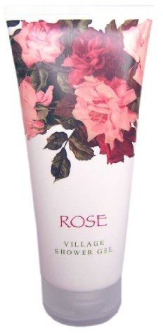 Village ROSE Shower Gel Tube (Duschschaum 200 ml, Duschlotion Unisex) 144101