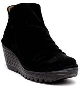 Fly London P500505000 Mujer Botines, Negro (Black 000), 40 EU