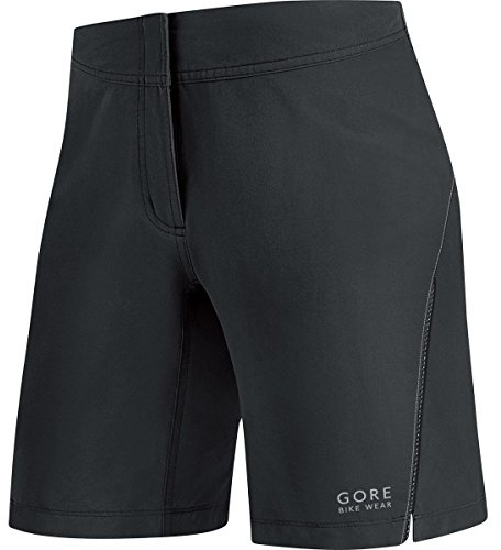 Gore Bike WEAR Damen Fahrrad-Shorts, Super Leicht, Stretch, Gore Selected Fabrics, Lady Shorts, Größe: 34, Schwarz, TLELSP