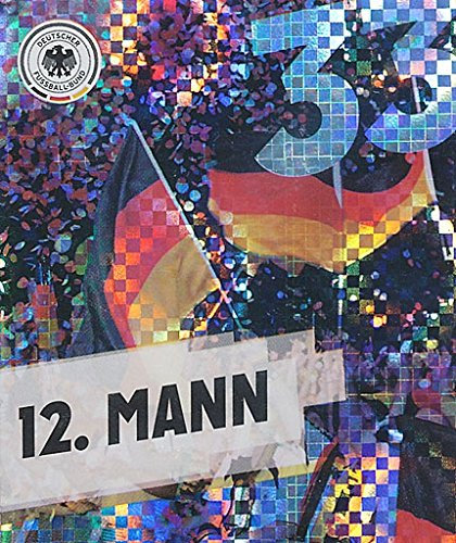 Carte pailletée REWE DFB Coupe du monde 2014 12ème homme n° 33/34