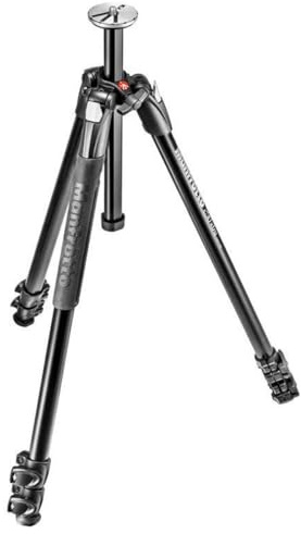Manfrotto 290 Xtra 3-Section Aluminum Tripod | Includes shoulder bag and 10 year warranty for stability, travel and protection