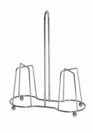 PORTABICCHIERI INOX DA TAVOLA 2 POSTI