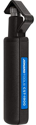 Jonard Tools CST-1900 Round Cable Stripper for Fast and Precise Jacket Removal, 3/16 to 1 1/8 Diameter, Cable Strip & Ring Tool, Original version