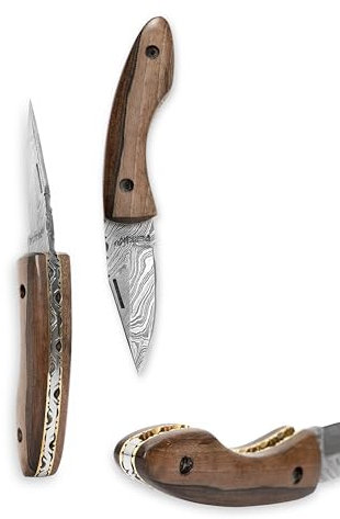Outstanding - Handcrafted Damascus Pocket Knife - Legal to Carry