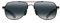 Maui Jim Unisex Sunglasses, Gry guardrails Gloss blac, 58/17