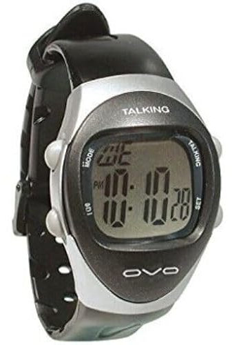 Orologio Parlante in lingua Italiana per Anziani, Ipovedenti o ciechi con sveglia, calendario, cronometro